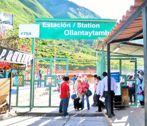 Traslado a la estacion de tren de Ollantaytambo
