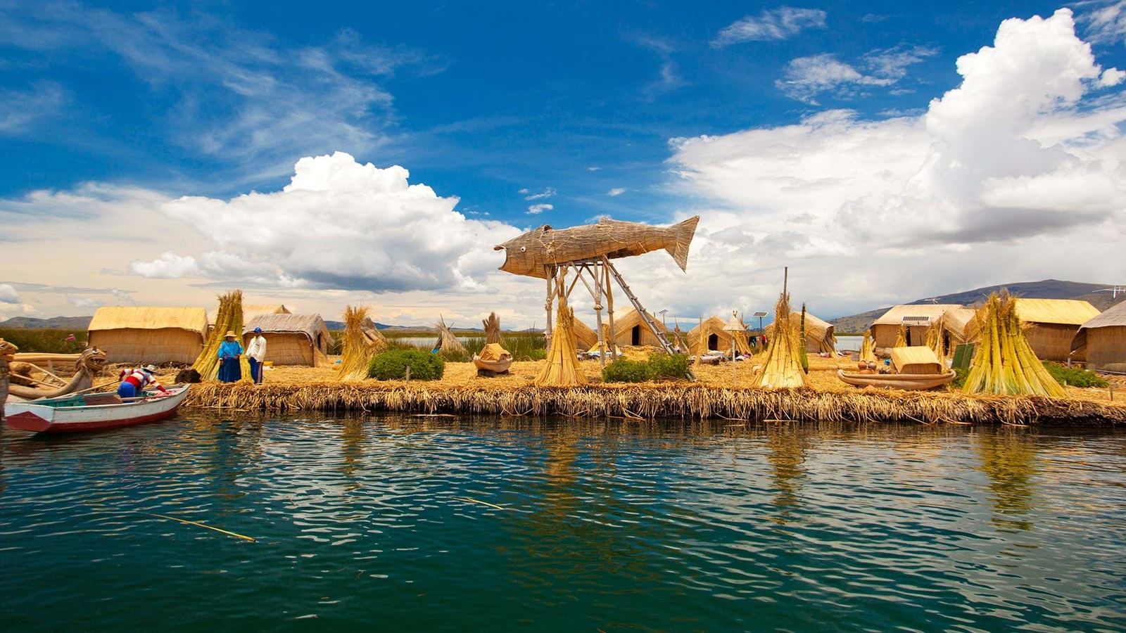 Ilhas Flutuantes de Uros
